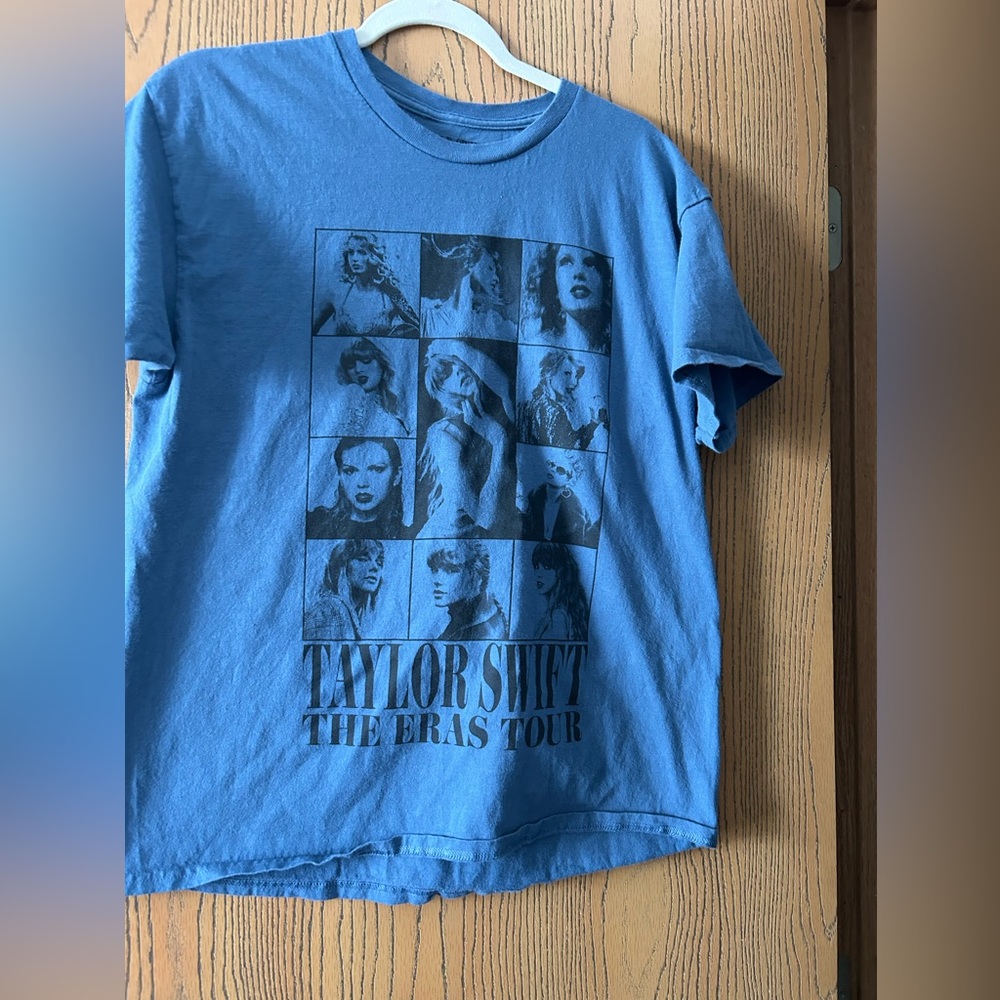 Taylor Swift Blue Graphic Tee - The Eras Tour